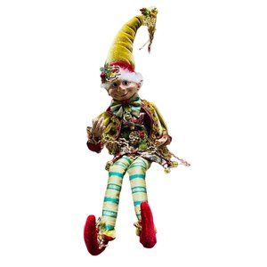 Christmas Pixie Elf Doll 16in Santa's Helper Shelf Sitter